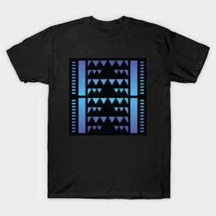 “Dimensional Mountains” - V.2 Blue - (Geometric Art) (Dimensions) - Doc Labs“Dimensional Mountains” - V.2 Blue - (Geometric Art) (Dimensions) - Doc Labs T-Shirt